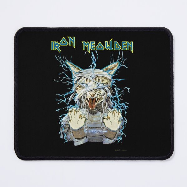 Item preview, Heavy Metal Mummy Cat Lightning Electric Storm Parody designed and sold by HannahHerronn.