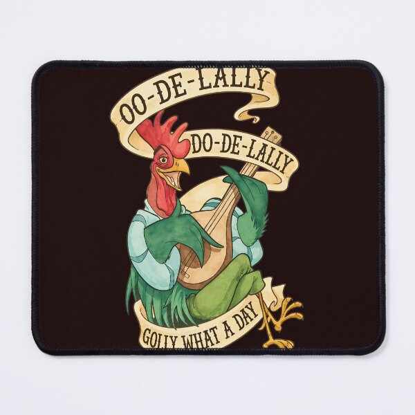 Item preview, Oo-De-Lally Rooster Lute Bard Watercolor designed and sold by drawfreak.