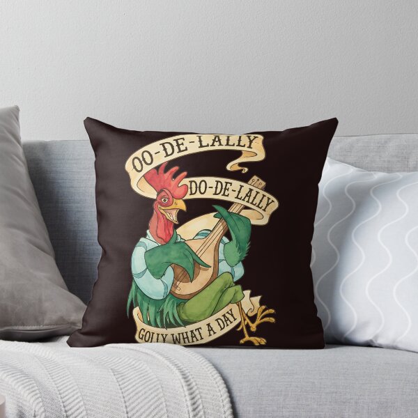 Item preview, Oo-De-Lally Rooster Lute Bard Watercolor designed and sold by drawfreak.