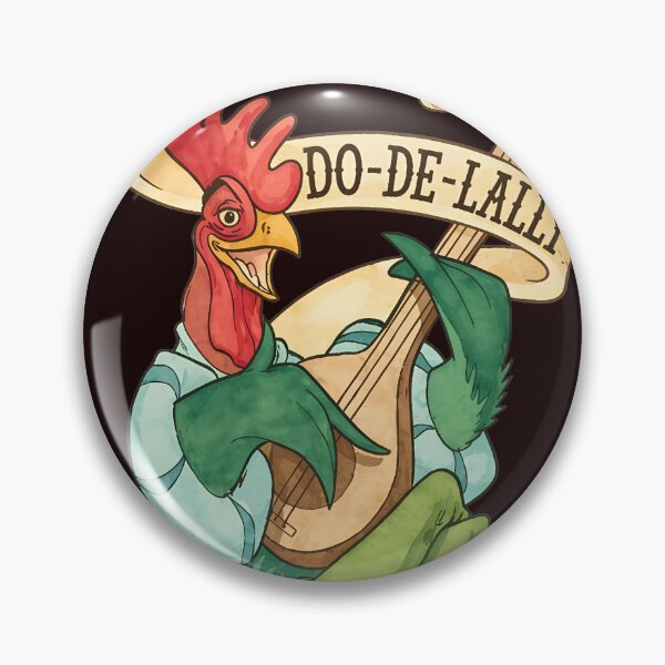 Item preview, Oo-De-Lally Rooster Lute Bard Watercolor designed and sold by drawfreak.