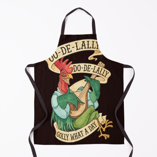 Item preview, Oo-De-Lally Rooster Lute Bard Watercolor designed and sold by drawfreak.