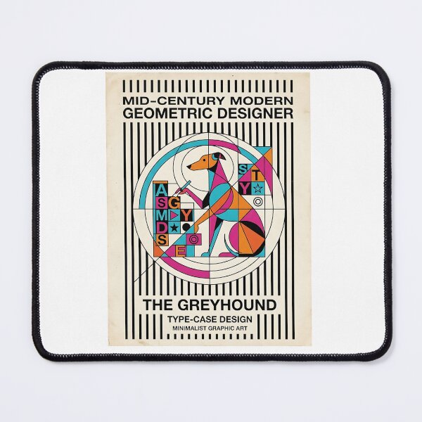 Item preview, Greyhound Letterpress Designer designed and sold by PictoVibe.