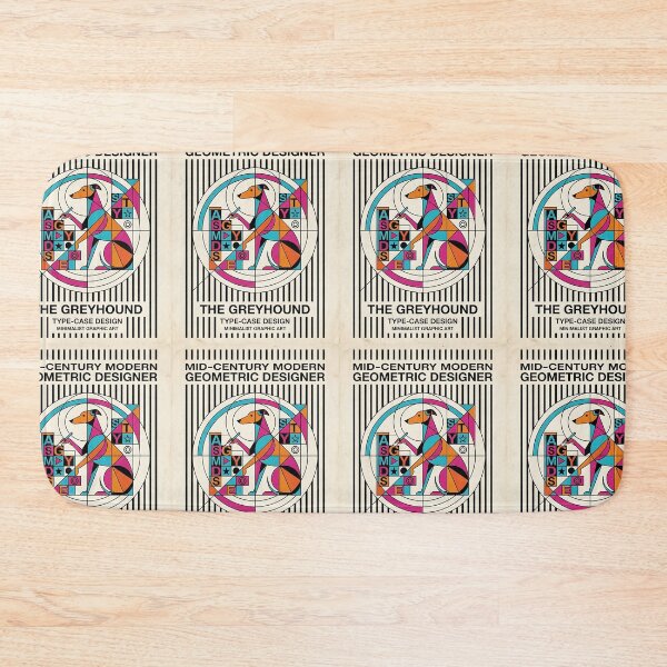 Item preview, Greyhound Letterpress Designer designed and sold by PictoVibe.