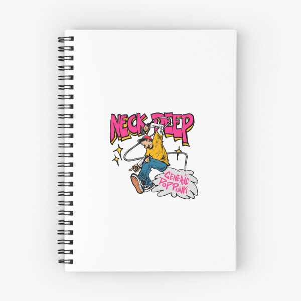 Item preview, Neck deep cartoon illustration designed and sold by DorkStarMedia.