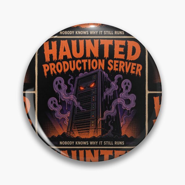 Item preview, Haunted Production Server Nobody Knows Why It Still Runs - Shirt designed and sold by Geek Tracy Shop.