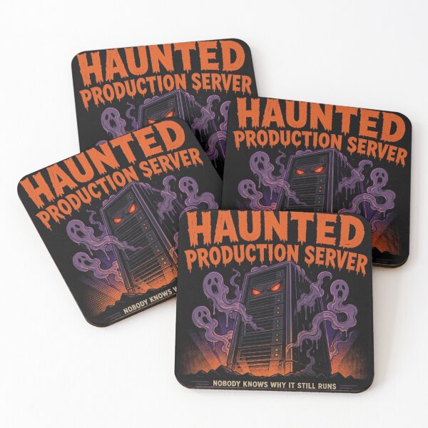 Item preview, Haunted Production Server Nobody Knows Why It Still Runs - Shirt designed and sold by Geek Tracy Shop.
