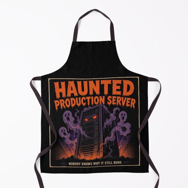 Item preview, Haunted Production Server Nobody Knows Why It Still Runs - Shirt designed and sold by Geek Tracy Shop.