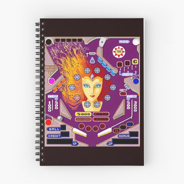 Item preview, Retro Pinball Action Lady Art designed and sold by drawfreak.