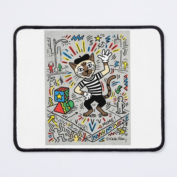 Item preview, Siamese Sidewalk Mime designed and sold by PictoVibe.