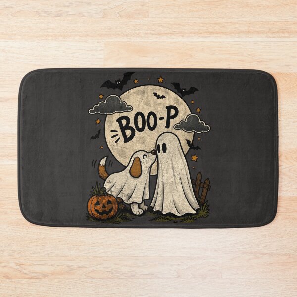 Item preview, Boo-p Dog Ghost Cute Halloween Dog Lover Spooky Season designed and sold by Flamurh1.