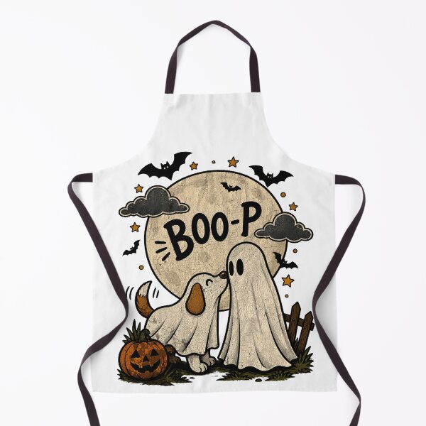 Item preview, Boo-p Dog Ghost Cute Halloween Dog Lover Spooky Season designed and sold by Flamurh1.