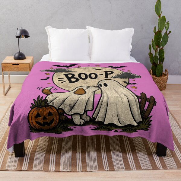 Item preview, Boo-p Dog Ghost Cute Halloween Dog Lover Spooky Season designed and sold by Flamurh1.