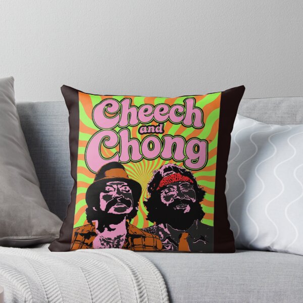 Item preview, Cheech and Chong Psychedelic Retro Comedy Duo Art designed and sold by drawfreak.