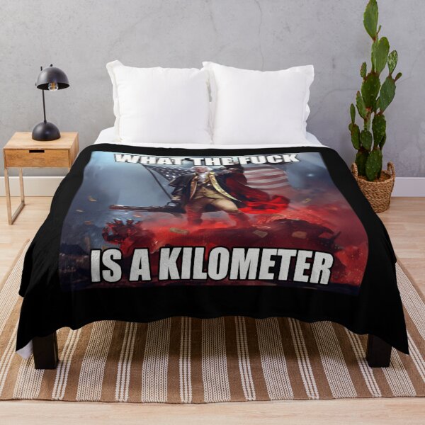 Item preview, What The Fuck Is A Kilometer George Washington designed and sold by COILLIAMS.