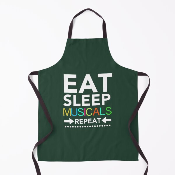 Item preview, Eat Sleep Musicals Repeat TShirt - Broadway Theatre Geek Fan designed and sold by Sakurabyfoco.