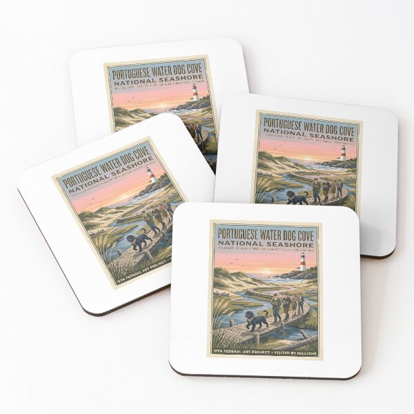 Item preview, Portuguese Water Dog Lighthouse Photographer designed and sold by PictoVibe.