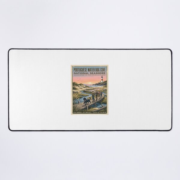 Item preview, Portuguese Water Dog Lighthouse Photographer designed and sold by PictoVibe.