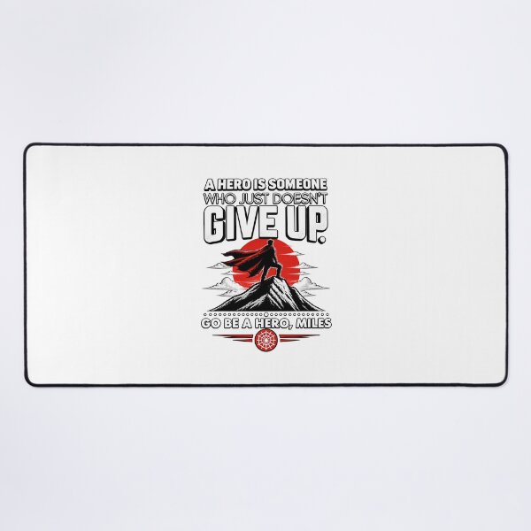 Item preview, Inspirational Quote Design - A Hero Is Someone Who Just Doesn't Give Up designed and sold by Harris88.