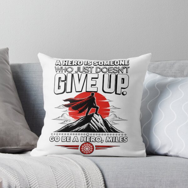 Item preview, Inspirational Quote Design - A Hero Is Someone Who Just Doesn't Give Up designed and sold by Harris88.