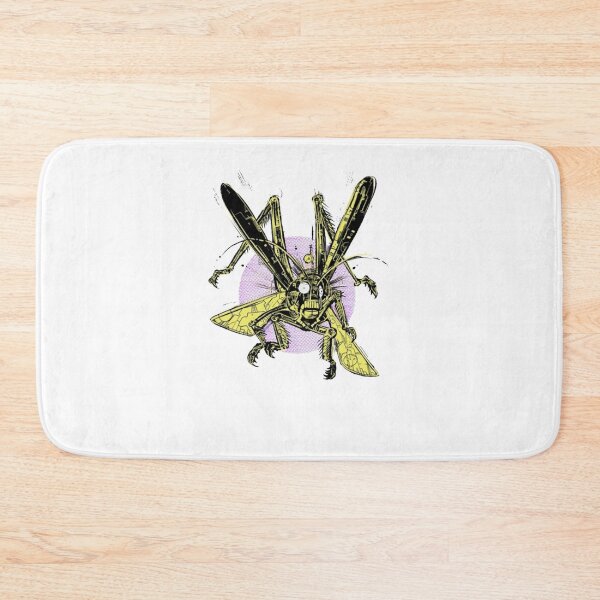 Item preview, Cyberpunk Mechanical Grasshopper Robot Insect Art designed and sold by HannahHerronn.
