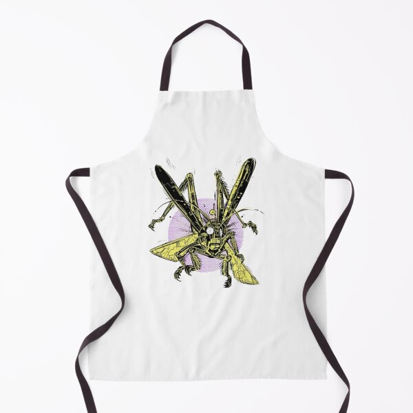 Item preview, Cyberpunk Mechanical Grasshopper Robot Insect Art designed and sold by HannahHerronn.