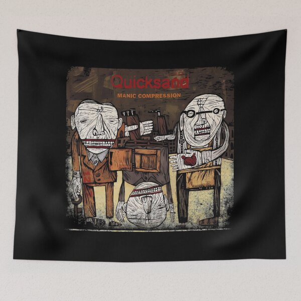 Item preview, Red Typography of Alternative Metal Band designed and sold by QuirkNestArt.