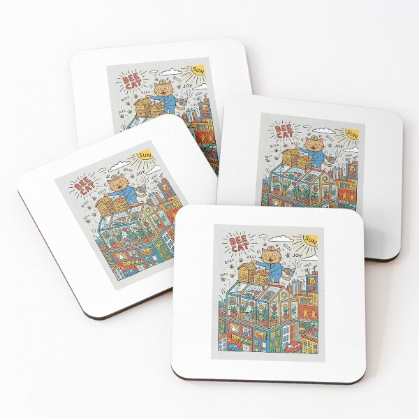 Item preview, British Shorthair Rooftop Beekeeper designed and sold by PictoVibe.