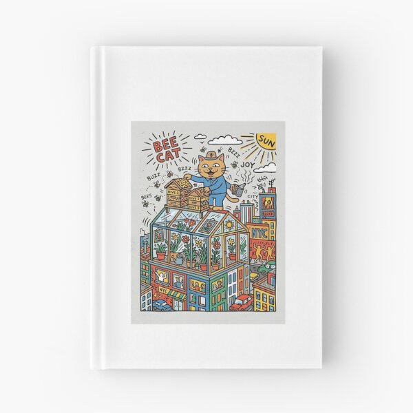 Item preview, British Shorthair Rooftop Beekeeper designed and sold by PictoVibe.
