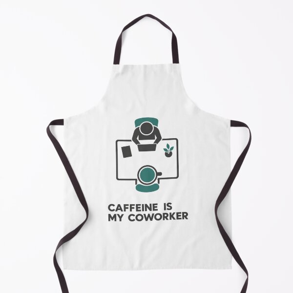 Item preview, Caffeine Is My Coworker Minimalist Office Coffee Design designed and sold by epic-phrases.