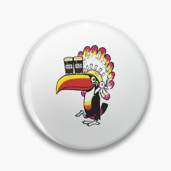 Item preview, Toucan With Beer Headdress Art designed and sold by BREITENOHNSON.