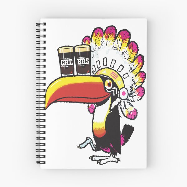 Item preview, Toucan With Beer Headdress Art designed and sold by BREITENOHNSON.