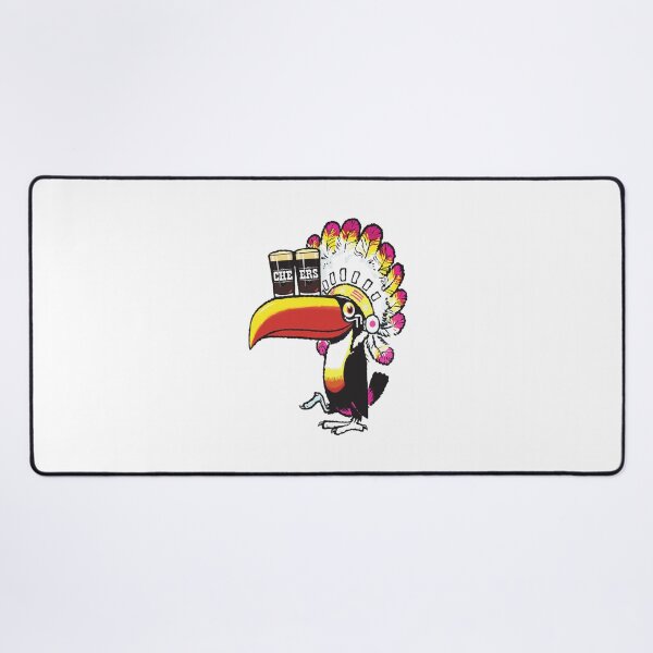 Item preview, Toucan With Beer Headdress Art designed and sold by BREITENOHNSON.