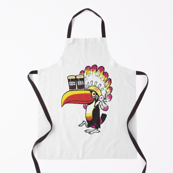 Item preview, Toucan With Beer Headdress Art designed and sold by BREITENOHNSON.