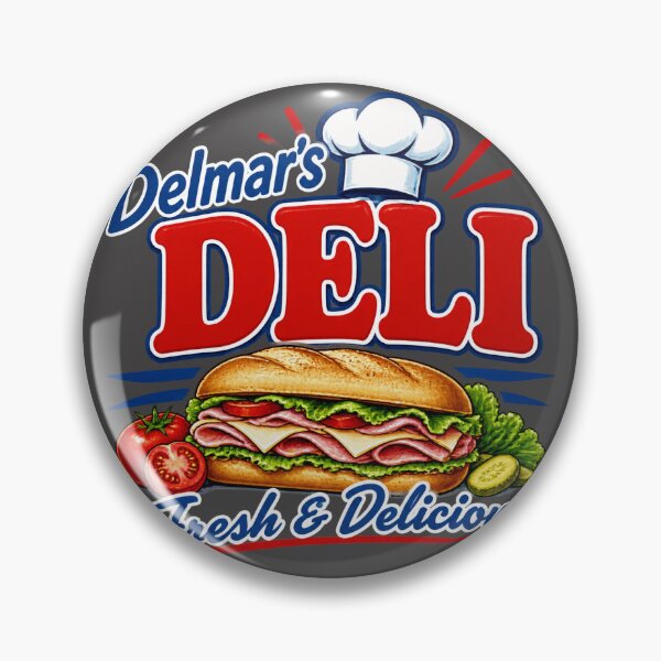 Item preview, Delmar's Deli Fresh Delicious Classic Food Design designed and sold by Harris88.