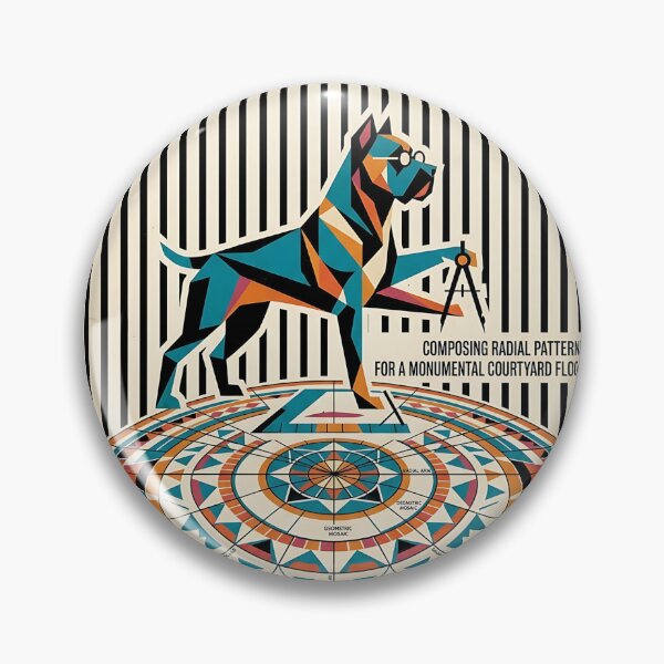 Item preview, Cane Corso Tile Mathematician designed and sold by PictoVibe.