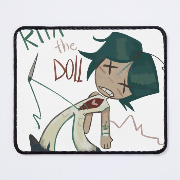 Item preview, Rita The Doll Stitched Heart Cartoon designed and sold by Frdikhelis.