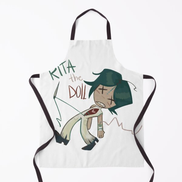 Item preview, Rita The Doll Stitched Heart Cartoon designed and sold by Frdikhelis.