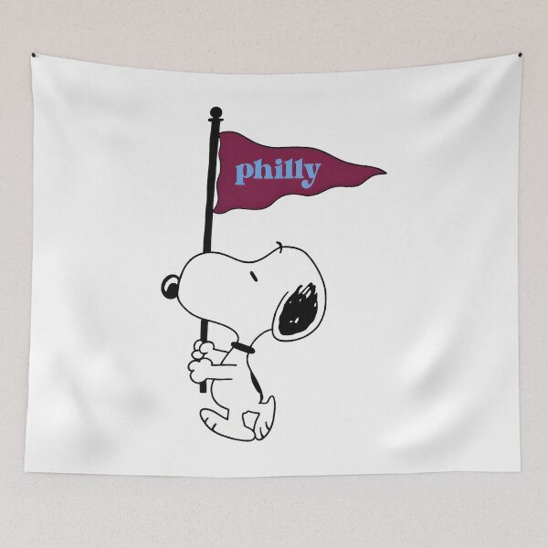 Item preview, Snoopy Philly Flag designed and sold by LittleMamastore.