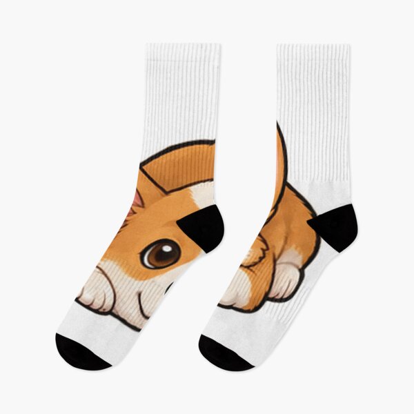 Item preview, Cute Corgi Chin Down Resting Cartoon designed and sold by The198X.