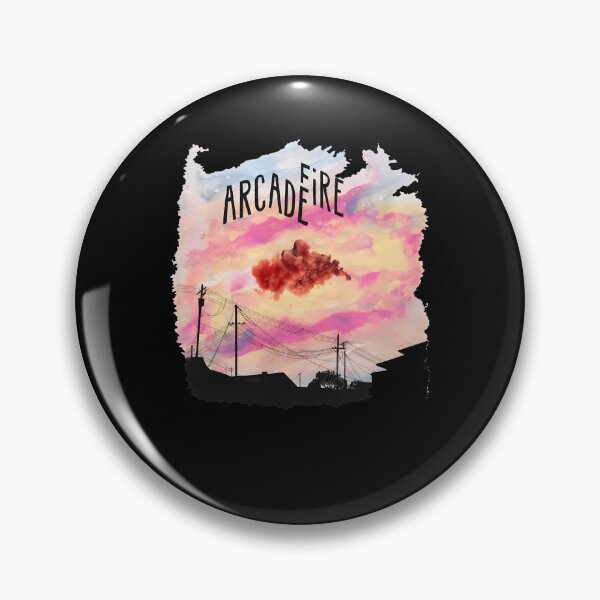 Item preview, Arcade Fire Watercolor Sky designed and sold by ruokabbyart.
