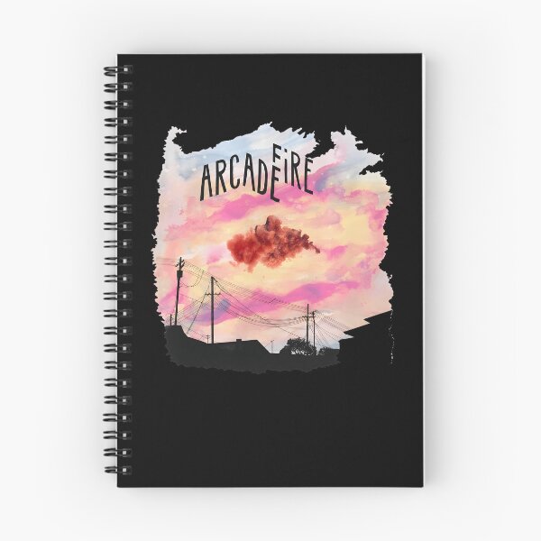 Item preview, Arcade Fire Watercolor Sky designed and sold by ruokabbyart.