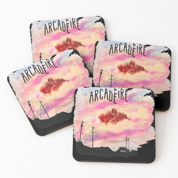 Item preview, Arcade Fire Watercolor Sky designed and sold by ruokabbyart.