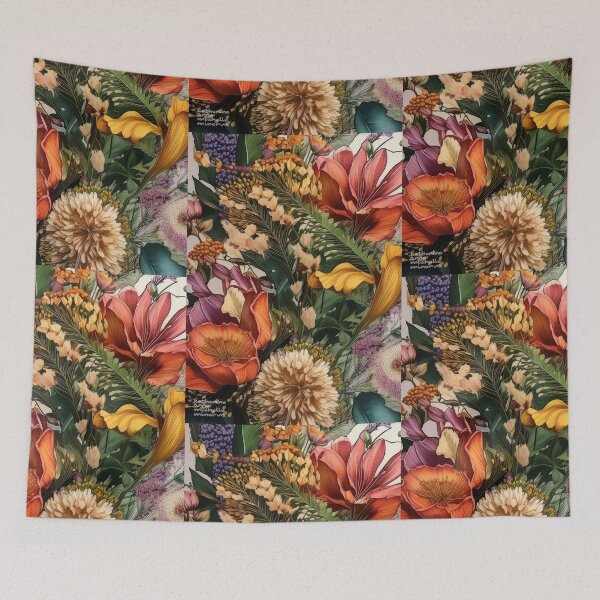 Item preview, Fall Flowers designed and sold by Katherine Anne Michelle Minerva.