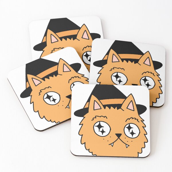 Item preview, magic cat - orange designed and sold by motherbrainart.