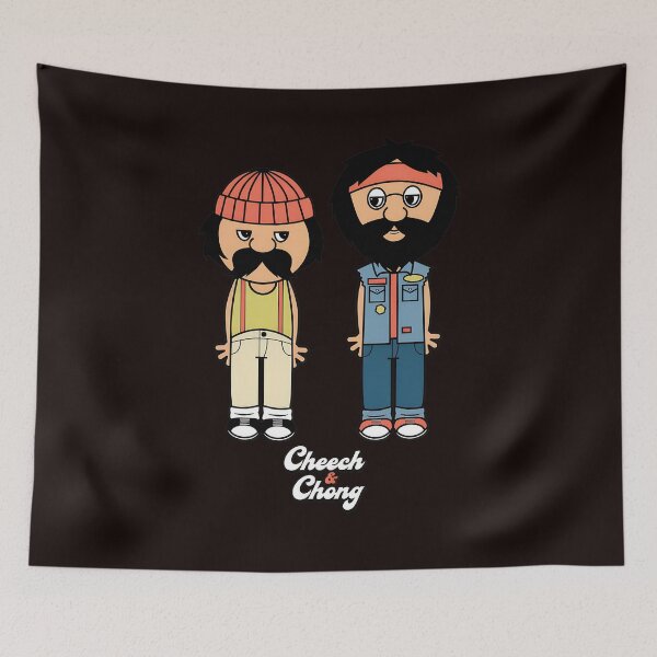 Item preview, Cheech & Chong Iconic Duo Cartoon Art designed and sold by MouDesignArt.