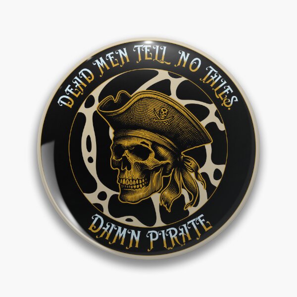 Item preview, pirate skull designed and sold by wildforcedesign.