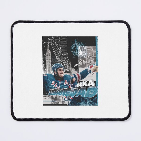 Item preview, Mika Zibanejad Rangers NYC Hockey Art designed and sold by BREITENOHNSON.