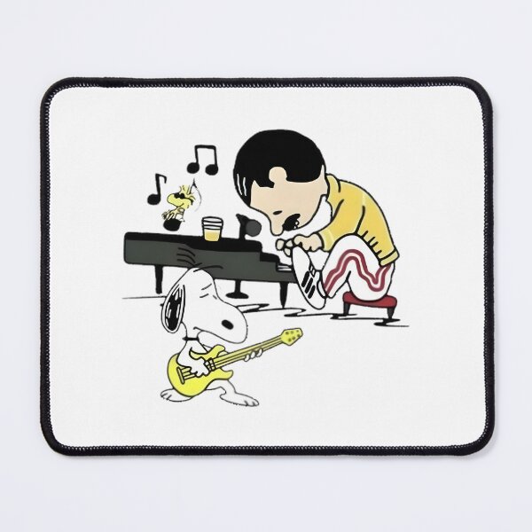 Item preview, Snoopy Inspired Queen Design Featuring Classic Cartoon Character designed and sold by Surface-arts.