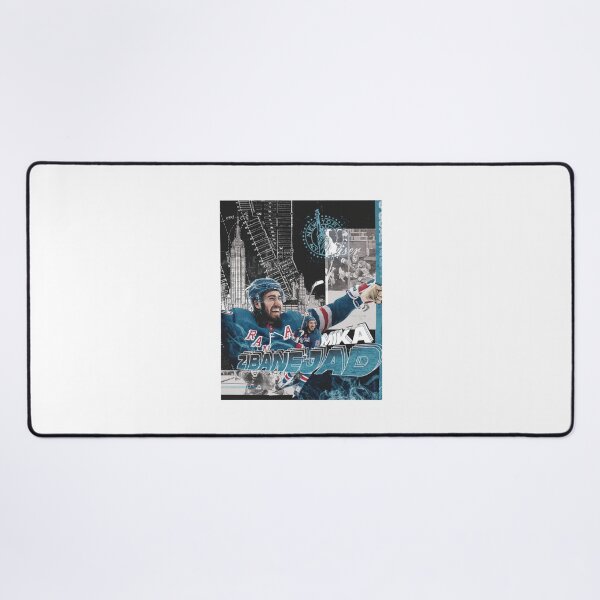 Item preview, Mika Zibanejad Rangers NYC Hockey Art designed and sold by BREITENOHNSON.