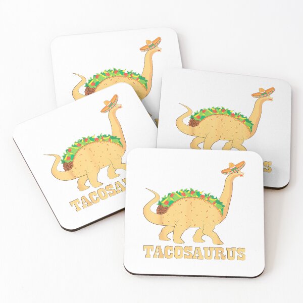 Item preview, Tacosaurus Dinosaur Funny Mexican Food Taco Tacos Lover T-Shirt designed and sold by Fester's Designs.